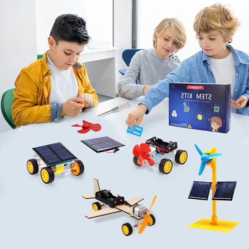 stem building toys for kids ages 8-12 science experiments amp solar car projects
