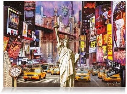 Star Puzzle 1101261-1000 Parça New York Kolajı Puzzle Yapboz - Görsel 2