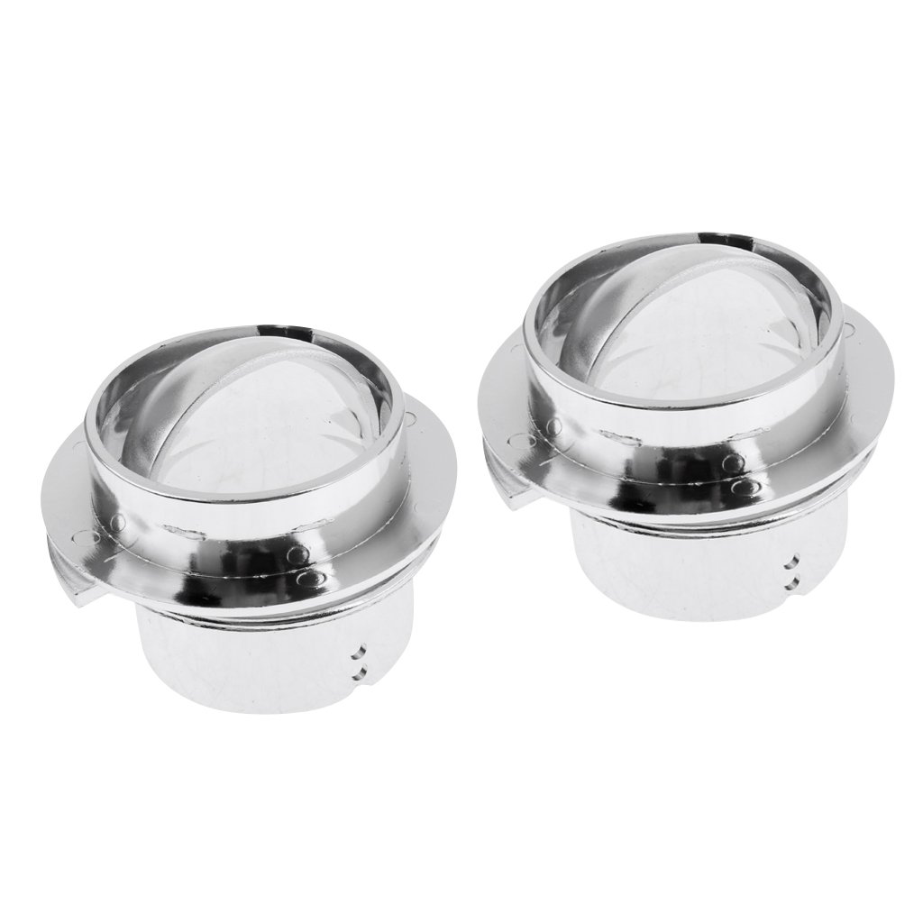 Tachiuwa 2 Pieces Foosball Machine Table Entry Dishes/Ball Ramp Launcher Cups - Silver