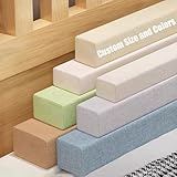 Generisch Individuelle Größe Bettlückenfüller, Matratzenverlängerung mit Bezug Lückenfüller, Matratzen Ritzenfüller Bolster Bed Bridge Twin-zu-Einzel/Doppel/Kingsize-Bett schließt die Lücke