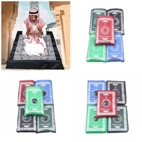 Tapis de prière de voyage de qualité supérieure en polyester - 3