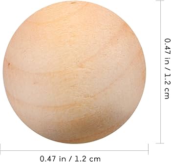 Bolas Redondas De Madera, 100 Unidades, 12 Mm, Narices De De