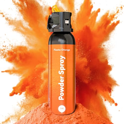 Orange Smoke Bomb Powder Cannon Gender Reveal Fire Extinguisher Biodegradable| Launches 25ft | 10...