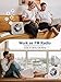Desktop CD Player Portable with Bluetooth - Jimwey CD Players for Home with HiFi Speakers, FM Radio, Remote Control, LED Screen Display, Support CD/Bluetooth/USB/AUX, White CD Player for Gift