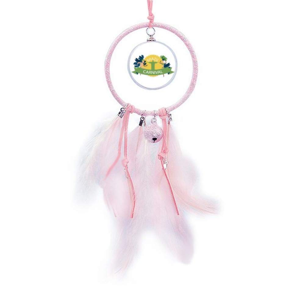 Atrapasueños hula Brasil de Monte Corcovado con campana pequeña para dormitorio