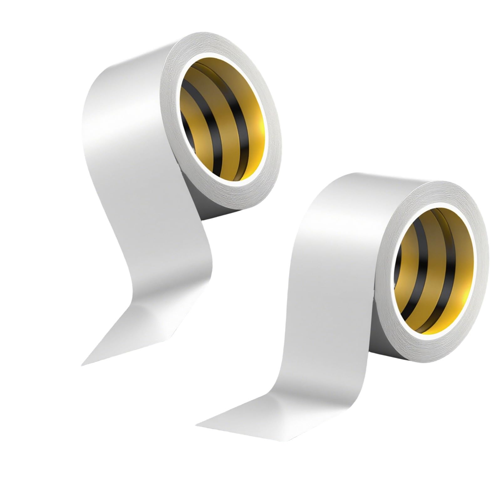 2PCS Auto Adhesive Foams Weatherstrip Tape Strong Foams Insulation Tape 10 Meter for Door Window Water Wind Barrier Windproof Window Door