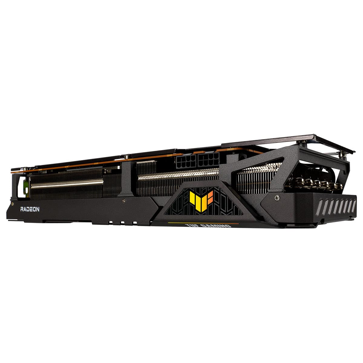 ASUS TUF Gaming AMD Radeon RX 6700 XT OC Edition karta graficzna (RDNA 2, PCIe 4.0, 12 GB GDDR6, HDMI 2.1, DisplayPort 1.4a, podwójne łożysko kulkowe, aluminiowa ochrona ze wzmocnioną konstrukcją)