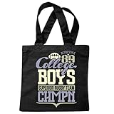 Tasche Umhängetasche RUGBY COLLEGE BOYS CHAMPION MANNSCHAFT TEAM USA AMERIKA RUGBY TEAM FOOTBALL AMERICAN NEW YORK LEAGUE RUGBY COLLEGE BOYS CHAMPION MANNSCHAFT TEAM USA AMERIKA Einkaufstasche Schu