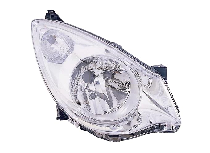 Faro Fanale Proiettore Anteriore DX Destro Compatibile Per Agila B dal 2008 Predisposto Per Regolazione Elettrica Gruppo Ottico
