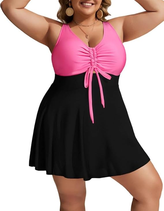 Size Tummy Control Swimsuit Hanna Nikole Plus Size Tankini Set