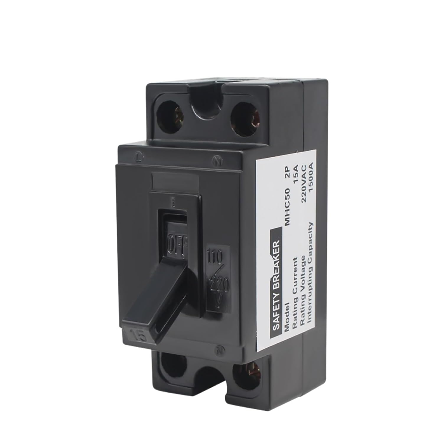 Safety Breaker MHC50 NT50 2P 16A 220VAC Air Switch Miniature Circuit Breaker