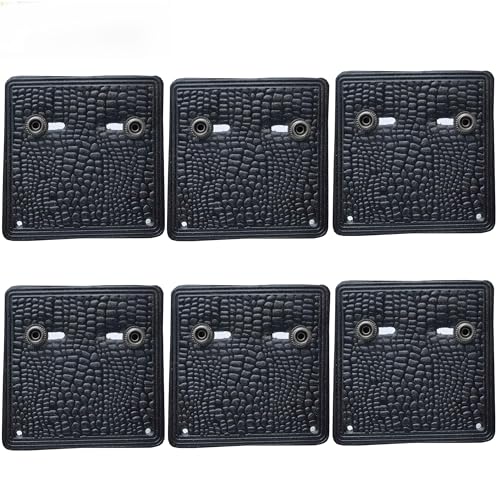 Imperial Kilt Products Percha de pared para cinturón de lucha libre (6 piezas, negro)