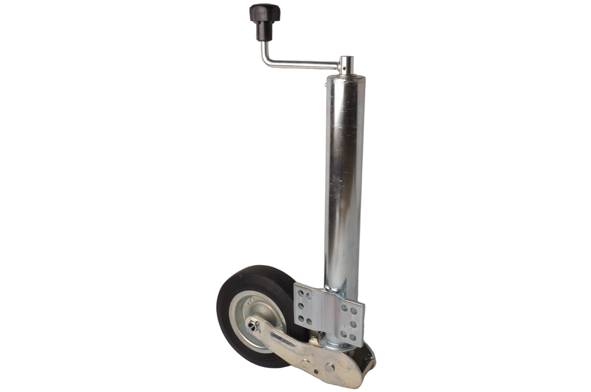 Roue Jockey 60 mm Rond Automatique Pliante
