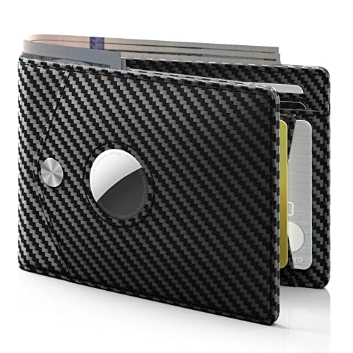 typecase Mens Wallet Card Holder: Pop Up Aluminum Case, Genuine Leather, Smart, RFID Blocking, Slim, Minimalist, Front Pocket - 9-14 Card Capacity | ID Window | Cash Slot (Antique Brown)