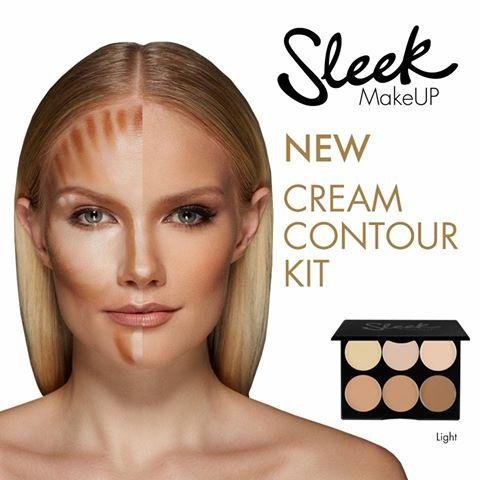 Sleek-MakeUP-Contour-and-Highlighting-Makeup-Kit-FoundationConcealer-Palette-Cruelty-Free-Hypoallergenic-for-LightFair-Skin-Tones-12g042oz