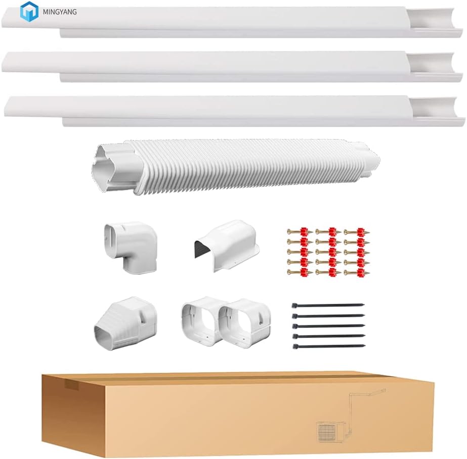 Generico Mini Split AC Line Set Cover Kit, 3 Kuwait Ubuy