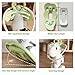 4 in 1 Rocking Horse for Toddlers 1-3 Years Old, Balance Bike Ride On Toys with Push Handle, Backrest and Balance Board for Baby Girl and Boy, Unicorn Kids Riding Birthday (Green-New)