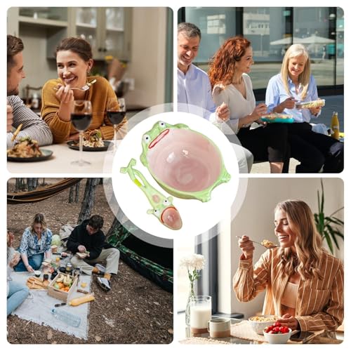 Pour cuisine et maison chaleureuse, optez pour le set de bols amusants - 6