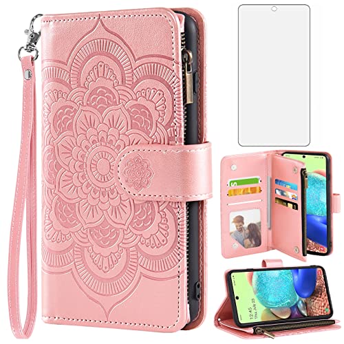 Coque Samsung A71 5G portefeuille pour éviter les rayures écran et bris