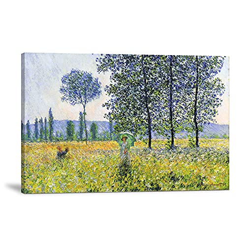 クロード・モネ 油絵 複製画 風景画 絵画 インテリア アートフレーム 絵画 インテリア 額付き 寝室、開運 絵 木枠付きの完成品(60x90cm)