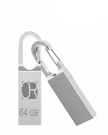 Cross 64GB 3.0 USB Flash Drive/Pen Drive with Metal Body External Storage Device Silver (Pack of One)