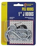 Convenience Concepts SC-5Z Pegboard J Hooks