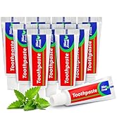 150pcs Travel Size Toothpaste Bulk, 0.88oz/25g Mint Mini Disposable Toothpaste for Hotel, Guests,...