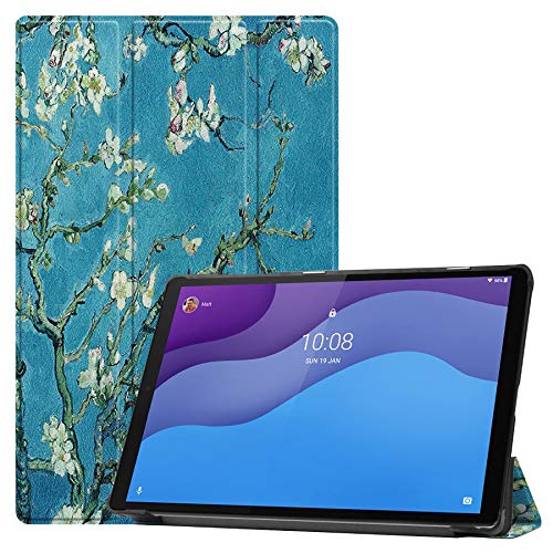 Lobwerk Protective Case for Lenovo Tab M10 2nd 2020 TB-X306F TB-X306X 10.1 Inch Slim Case with Stand Function and Auto Sleep/Wake Function