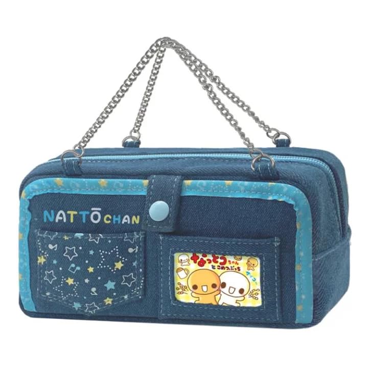 Amazon.co.jp: 平成メモリー BOXデニムペンケース なっとうちゃん