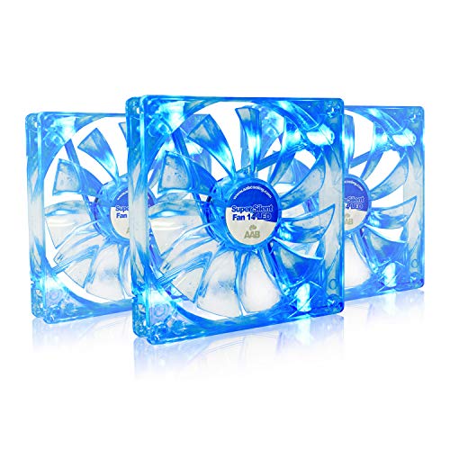 Ventola PC AABCOOLING Silent Force 14 - 140 Mm, 8.6 DB, 100m3/h, 3 Pin - Pack Da 3 Pezzi - 3