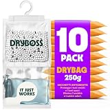 Sacchetti Antiumidità Armadio XL - DRYBOSS - Deumidificatore armadio che assorbe umidità e...
