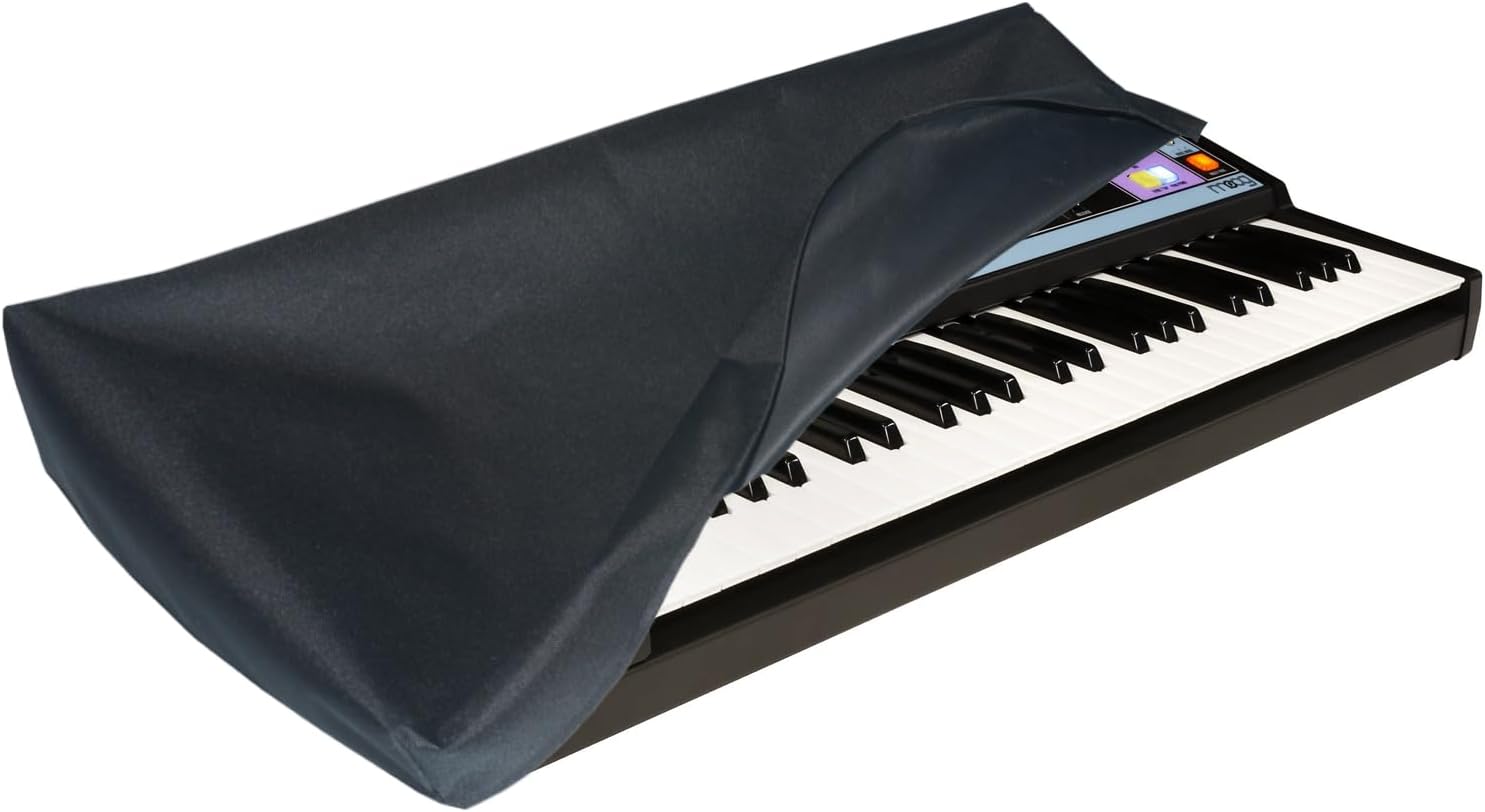 DigitalDeckCovers Dust Cover for MOOG MATRIARCH Synthesizer Keyboard [Antistatic, Water Resistant, Premium Black Fabric, Heavy Duty]