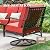 HERA'S HOUSE 6-Piece Metal Wrought Iron Outdoor Conversation Set, 7 Seats