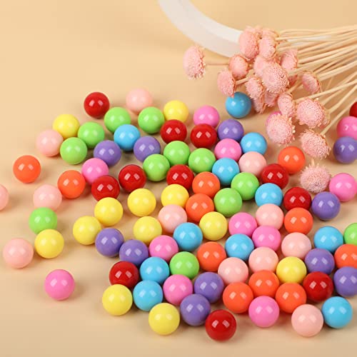 Laviesto 0.47 Inch(12Mm) Game Replacement Marbles Balls,96Pcs Solid Color Acrylic Game Balls For Board Game,Rainbow Bead Game,Color Sorting Toy,Marble Games Diy Art Craft (8 Colors) #TOP6