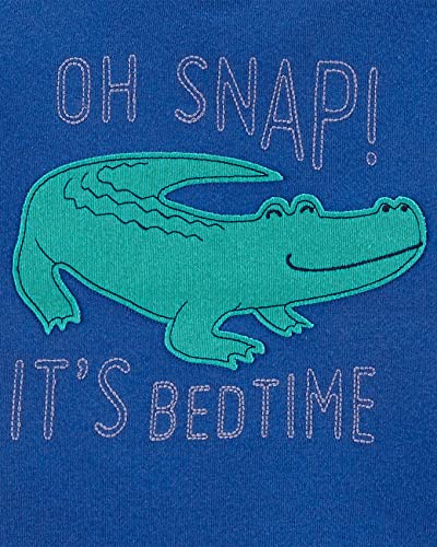 Carter's 4-Piece Toddler and Baby Boy's Snug fit Cotton Pajamas (Gator Bedtime, 5T)2