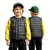 WENHULIOPTY Weighted Vest for Kids-(Small, Ages 2-5), Sensory Support for Children with 2lb Weights, Breathable & Washable for Active Play (Grey)