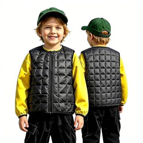 Image of Weighted Vest for Kids，Sensory Calming Support for Children with 2lb, 3lb, 4lb Weights(Ages 2-13) ,Breathable & Washable for Active Play(Grey)