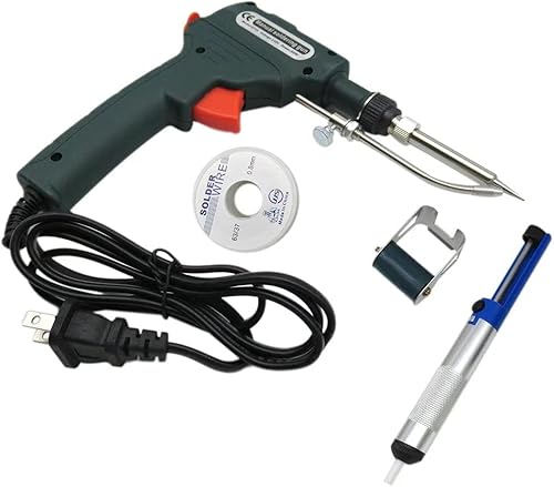 Miniatura 7 de Kits de herramientas de soldadura eléctrica 110V 60W de la soldadura del arma de la temperatura del soldador auto de la soldadura