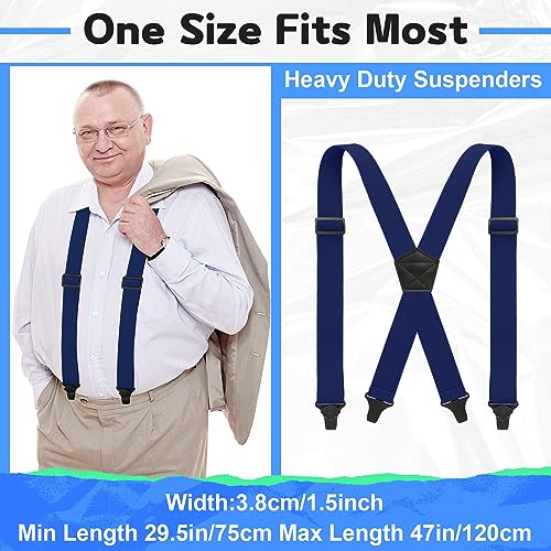 Image of Janmercy Men X-Back Hidden Suspender Airport Friendly