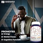 Nootropics Depot Caffeine L-Theanine Capsules | 180 Pills | Contains 100mg of Caffeine and 200mg of L-Theanine | Brain Booster | Energy Supplement | Increase Mental Focus + Alertness | - Image 4