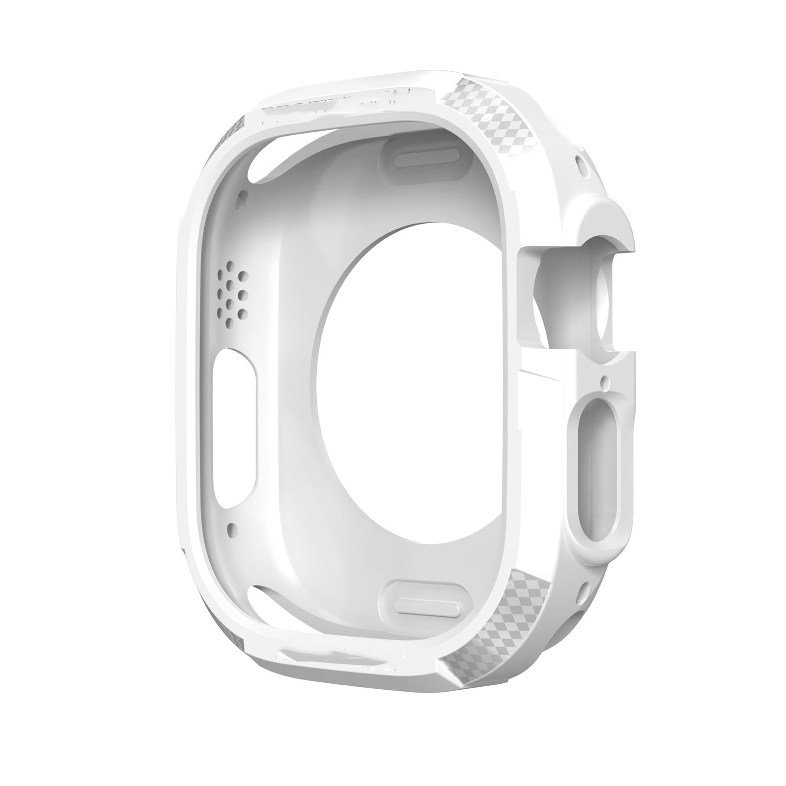 Coque TPU pour Apple Watch Ultra 49mm bumper blanc