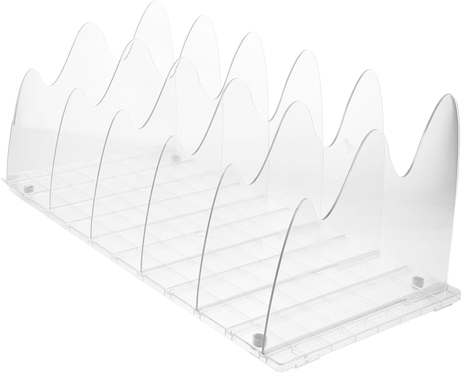 Ciieeo Acrylic Closet Shelf Dividers Clear Organizers for Shelves for Handbags Books and Clothing Storage Easy Installation and Durability