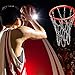 Heavy Duty Stainless Steel Chain Basketball Net, Outdoor Hanging Basket with 12 Hooks to Fit Most Standard Hoops Including Indoor Gyms, No Need to Worry About Rust.