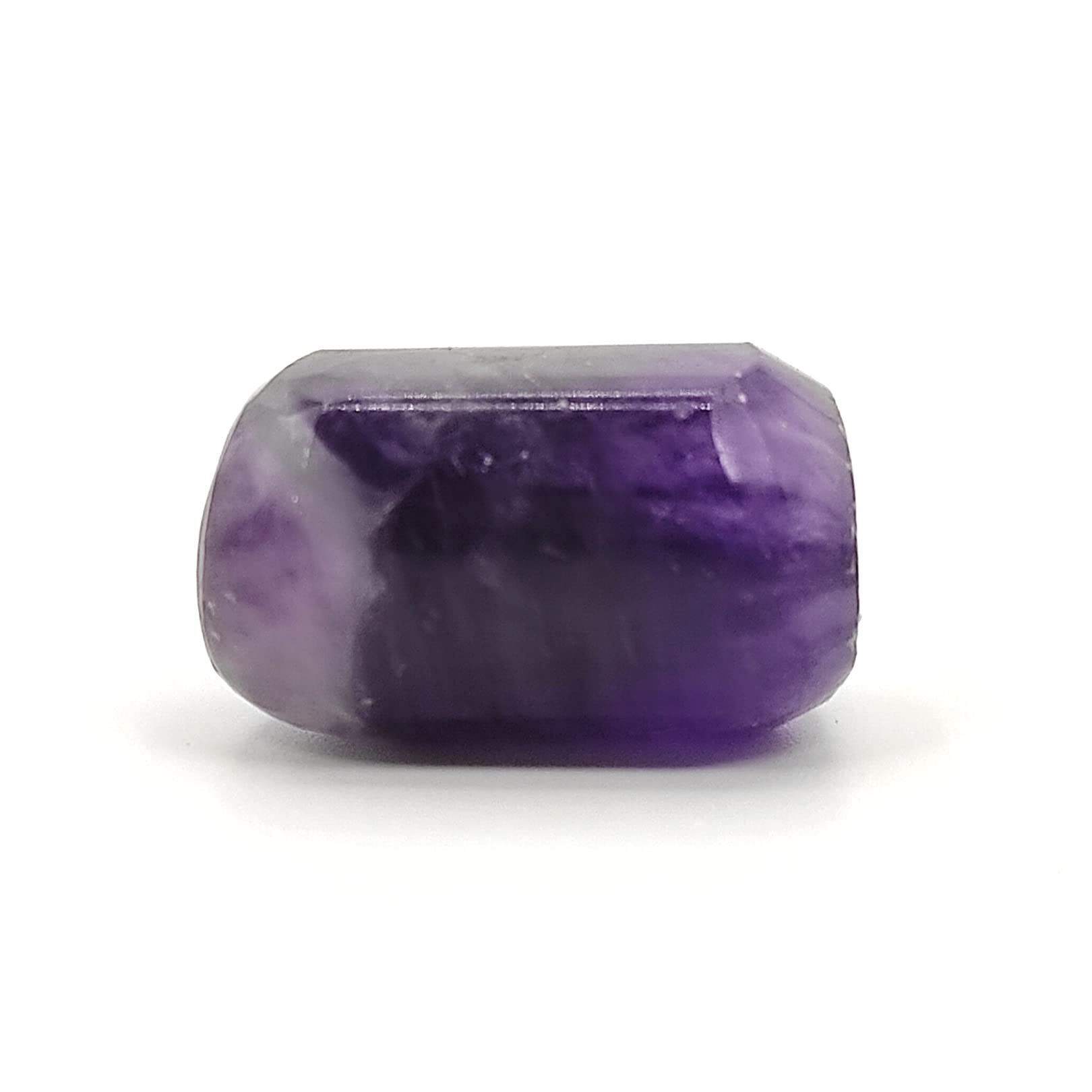 Plus ValuePlus Value Purple Fluorite Pocket Stone Reiki Healing Aura Chakra Crystal (Jute Bag, 1 pc)