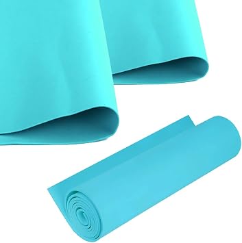 SKYPRO 3Pcs Cyan EVA Foam Sheets 2mm Thick 50x50cm - Craft Foam for Cosplay, Arts & Crafts, DIY Projects