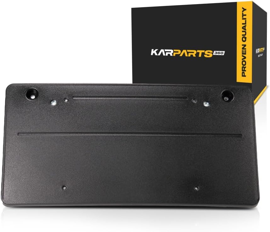 for BMW X5 License Plate Bracket 2011 2012 2013 | Front | Textured | BM1068127 | 51137222741