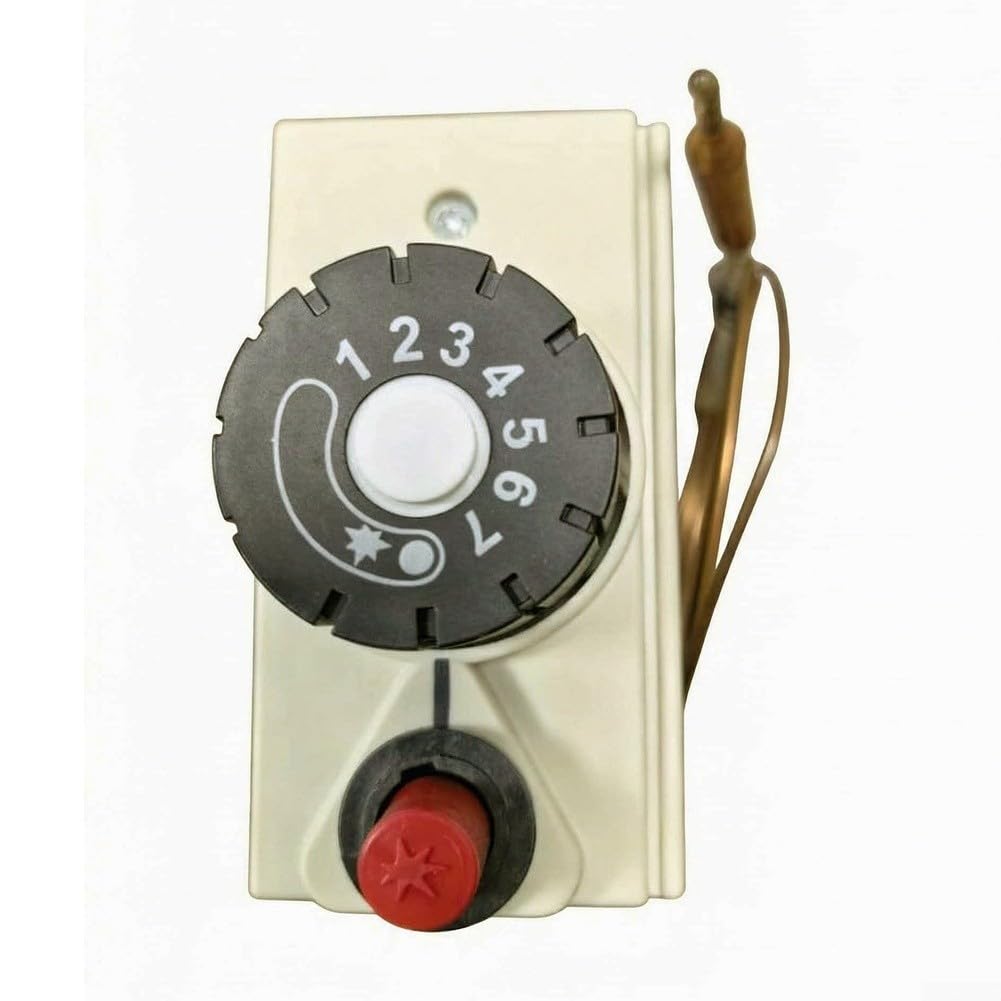 Válvula Termostática Gas Horno 40-90C Seguridad