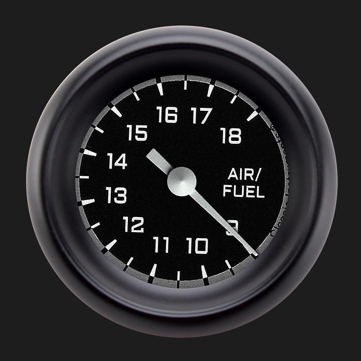 Classic Instruments AX194GBPF Autocross Gray 2 1/8"" Air Fuel Ratio Gauge