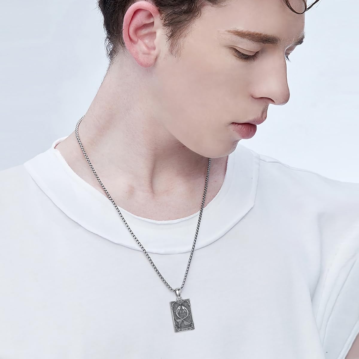 12 Sternzeichen Halskette für Herren Damen 925 Sterling Silber Sternbilder Horoskop Anhänger Kette Geburtstag Astrologie Schmuck Geschenke für Männer Frauen
