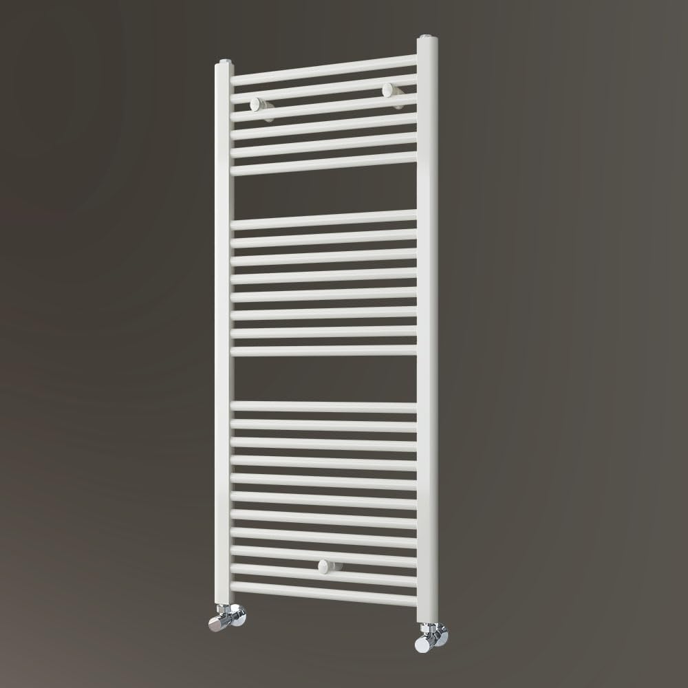 L484503 Radiator Hot Water Dryer White 1200 x 500